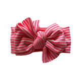 Pink Lemonade ~ Hot Pink & White Stripes