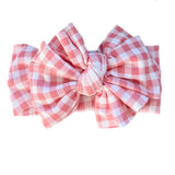 Coral Gingham