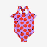 SWEET ESCAPE ~ RUFFLE ONE PIECE ORANGES