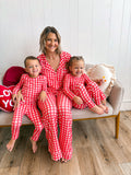 WOMEN'S PAJAMA SET ~ RED VELVET VALENTINE