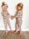 FIELD OF DREAMS TWO PIECE BAMBOO JAMMIES