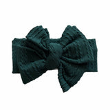 Wreath ~ Green Cable Knit