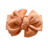 Peach Pie ~ Tangerine Ribbed Sweater