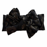 Obsidian ~ Black Cheetah Pleather
