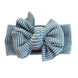 Misty ~ Two Toned Blue Chunky RIbbed