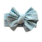 Dewdrop ~ Baby Blue Textured