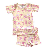 PUT A BOW ON IT ~ BAMBOO SHORTS TWO PIECE SET