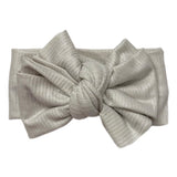 11:59 ~ White Ribbed w/ Silver Sparkle