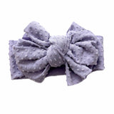 Crocus Petal ~ Light Purple Swiss Dot - LIMITED