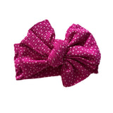 Pucker Up ~ Pink w/ White Polka Dots