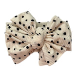 *CYBER MONDAY EXCLUSIVE* Ivory w/ Black Polka Dots