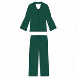 *PREORDER* EMERALD EVERGREEN ~ WOMEN'S LONG SLEEVE PAJAMA SET *OVERSIZED*