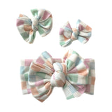Macarons ~ Pastel & White Checker Thermal