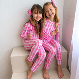 TWO PIECE BAMBOO JAMMIES ~ WRAPPED IN LOVE