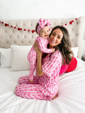 TWO PIECE BAMBOO JAMMIES ~ WRAPPED IN LOVE