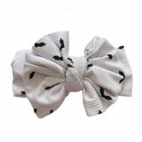 Gone Batty ~ White Ribbed w/ Bats