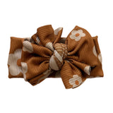 Flora ~ Rust w/ Cream Flowers