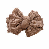 Mocha ~ Brown Ruffle