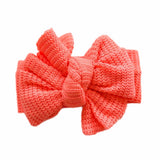 Cozy Coral ~ Neon Coral Knit