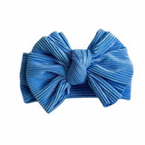 Iconic ~ Blue Pleated Ribbed