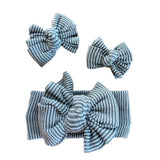 Misty ~ Two Toned Blue Chunky RIbbed