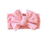 Petunia ~ Baby Pink Swiss Dots