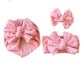 Petunia ~ Baby Pink Swiss Dots