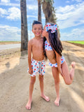 Born in the USA Swim Shorts