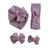 Snuggle Up! ~ Light Purple Cable Knit