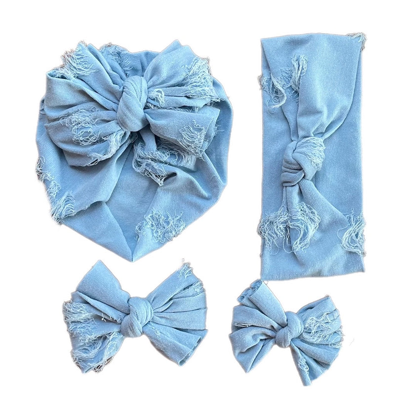 Wisteria ~ Baby Blue Distressed